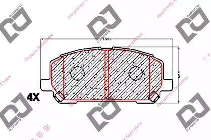 DJ PARTS BP1604